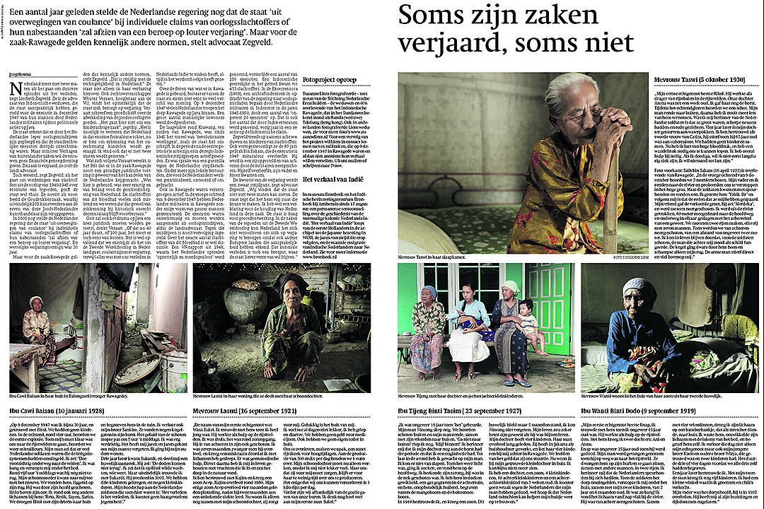 Trouw, August 23rd, 2010: Sometimes cases are statute-barred, sometimes they are not
